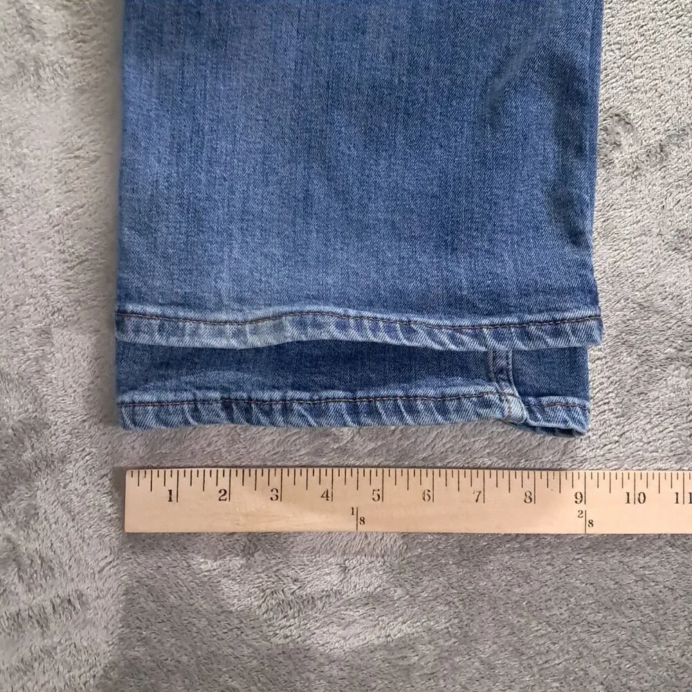 Wrangler Retro Jeans Men 39x35, Tag 38x36 Relaxed Bootcut Blue Denim Stretch